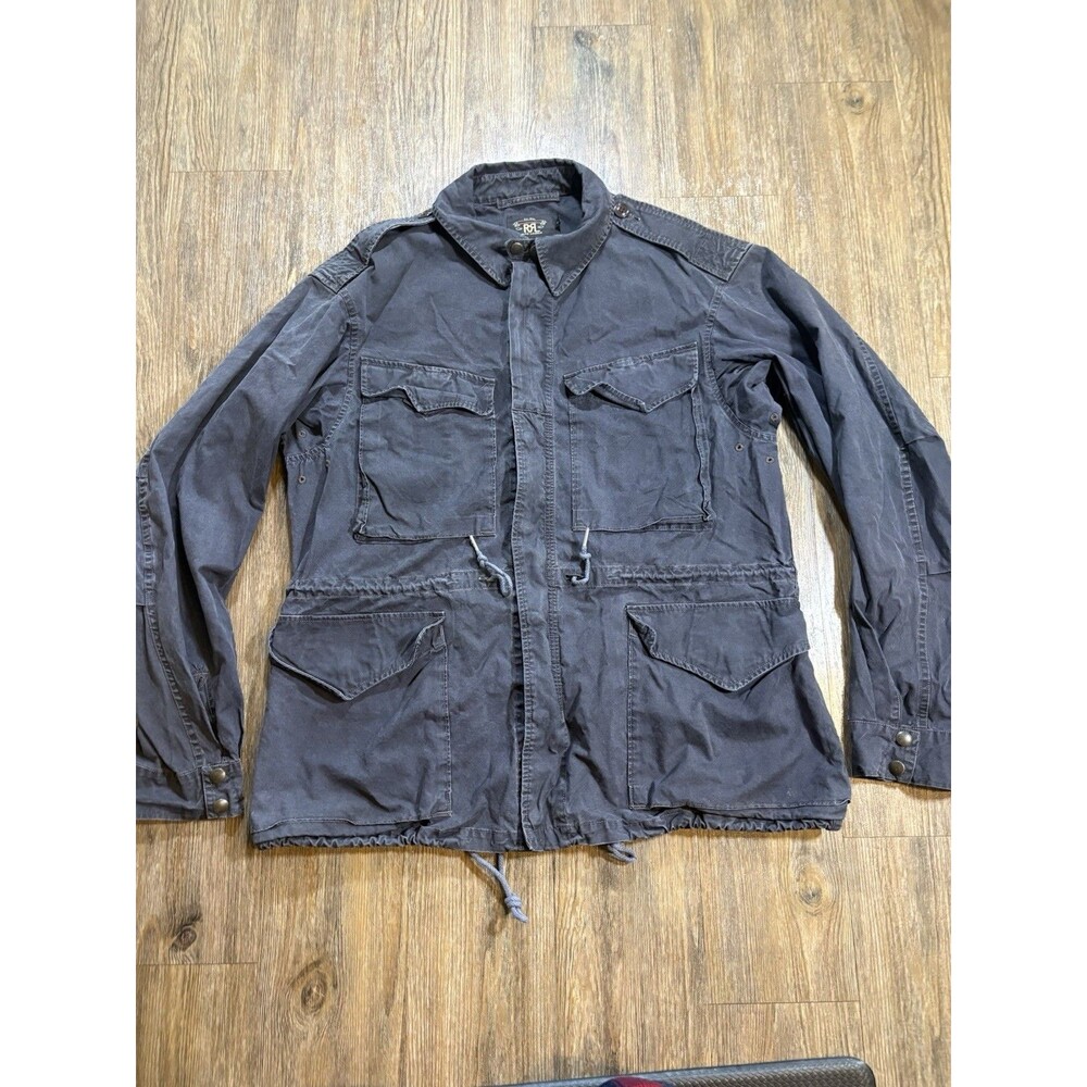 Ralph Lauren RRL jacket Men’s Large Gray military field double RL vintage